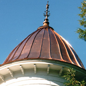 Copper Roof Replacement Dome in Alexandria VA